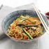 5. Noodles cinesi con carote, funghi e zucchine