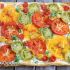 1. Torta salata ai pomodori multicolore