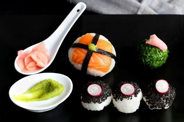 1. Palline di sushi