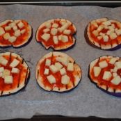 Pizzette di melanzane al forno - Tappa 4
