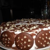 Torta Pan di Stelle alla Nutella e cioccolato bianco - Tappa 5