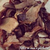 Fettuccine con ragù di funghi e salsiccia - Tappa 1