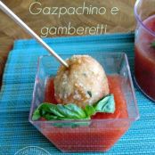 gazpachino e gamberetti