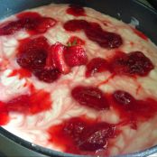 Torta fredda allo yogurt e fragole