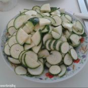 tortino di zucchine - Tappa 1