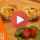 Mini quiches tortilla