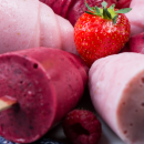 I gelati alla frutta e yogurt : morbidi, freschi e fruttati