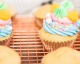 I cupcakes decorati con una glassa colorata: belli e buonissimi