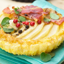 Tartellette salate pere, gorgonzola e pancetta: l'aperitivo per fare colpo