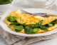 Omelette agli spinaci freschi, una semplice bontà