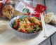 Noodles a nido con verdure saltate
