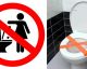 Mai gettare queste cose nel WC, è una questione ecologica e di buon senso