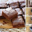 Solo 5 minuti per preparare questi brownies alla Nutella