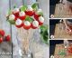 Bouquet di pomodorini e mozzarella
