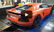Spinge al massimo i 700CV della sua Lamborghini Aventador, ecco cosa succede