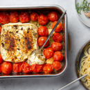 Spaghetti pomodorini e feta al forno: una ricetta (meritatamente) virale