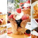 FRENCH TOAST CUP PANNA & FRAGOLA, da leccarsi i baffi