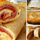 La PIZZA STROMBOLI con PROSCIUTTO E MOZZARELLA FILANTE