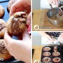 Muffin con cuore fondente di Nutella: irresistibili!