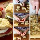 Come preparare dei mini sandwich di focaccia
