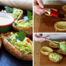 Come preparare le patate ripiene al guacamole (potato skins)