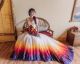 Questo VESTITO da SPOSA con i colori del TRAMONTO sta spiazzando i social networks