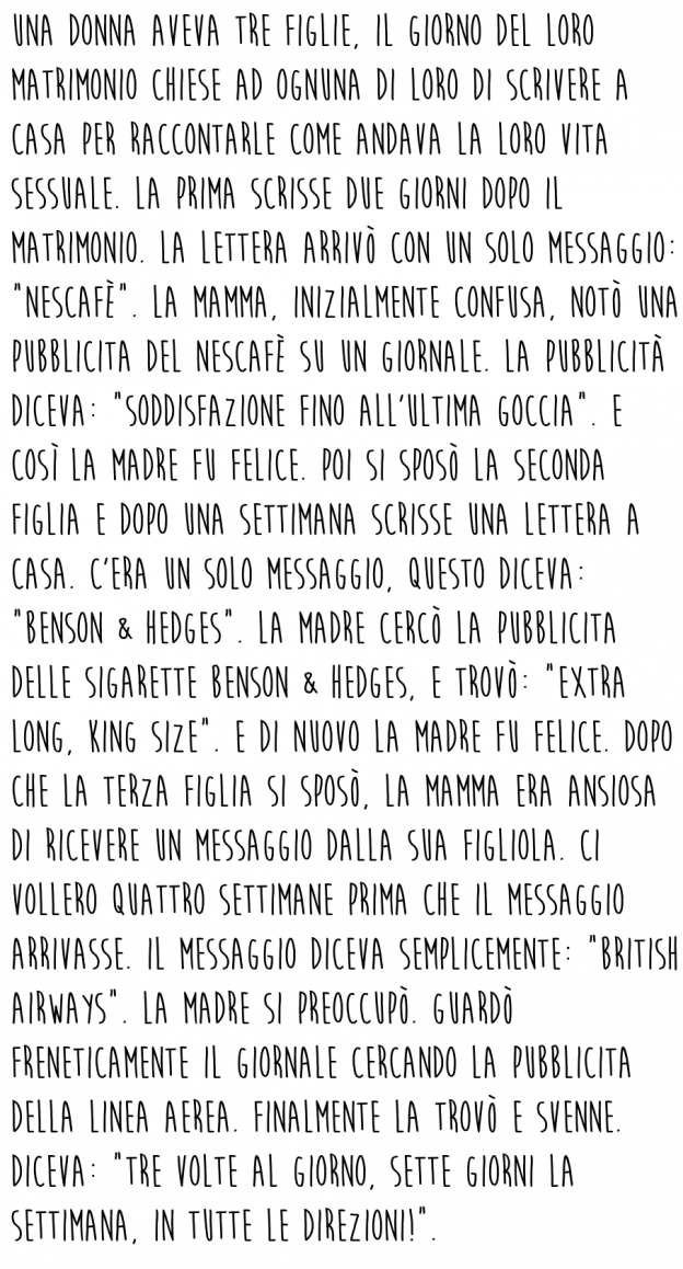 La madre e la vita sessuale delle sue 3 figlie