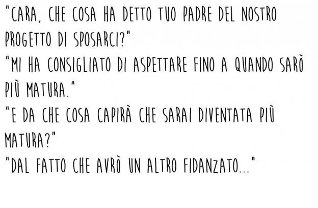 Il consiglio del papà