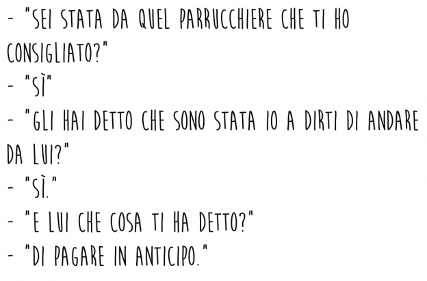 L'amica al Parrucchiere