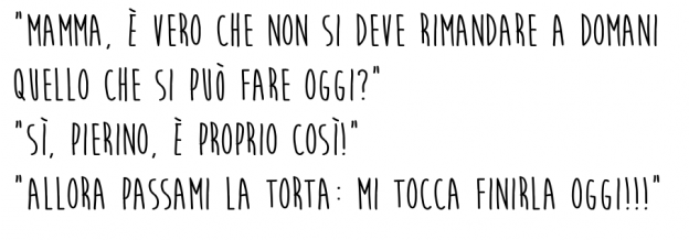 Pierino ce la fa ancora: fregata la mamma