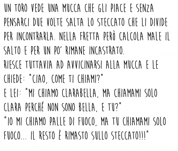 La mucca Clarabella e le palle del Toro!