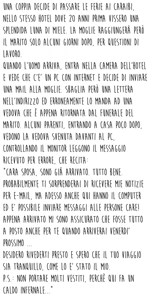 Cara, mi raccomando, fai buon viaggio