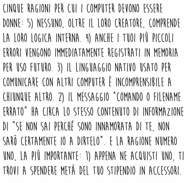 Il Computer è DONNA!