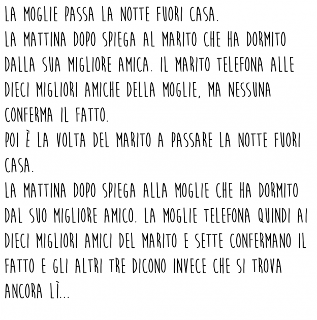 A volte gli uomini sono così ingenui...!