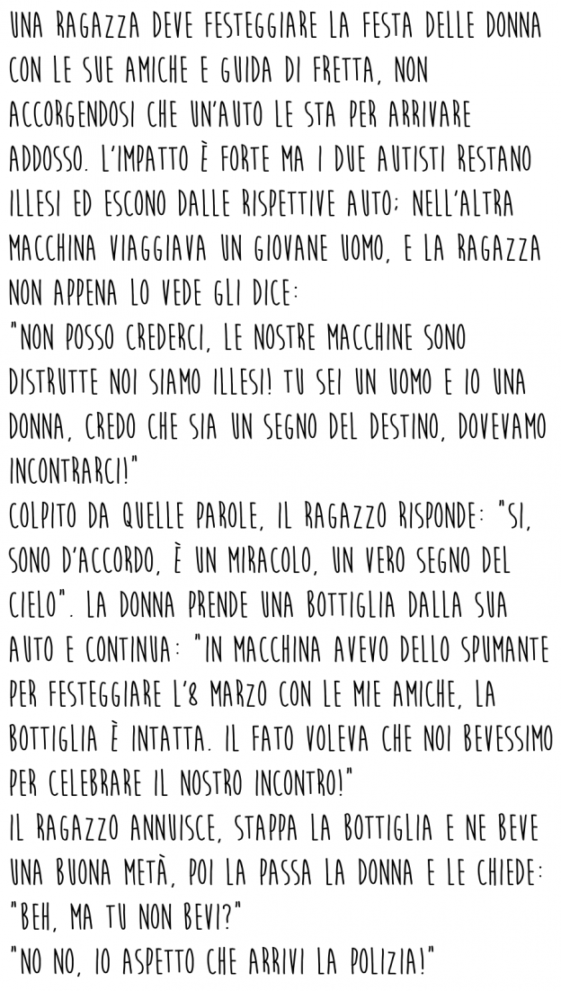 Il destino di un giovane uomo nelle mani di una giovane donna