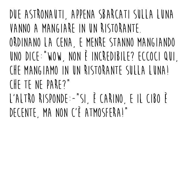 Barzelletta sulla luna