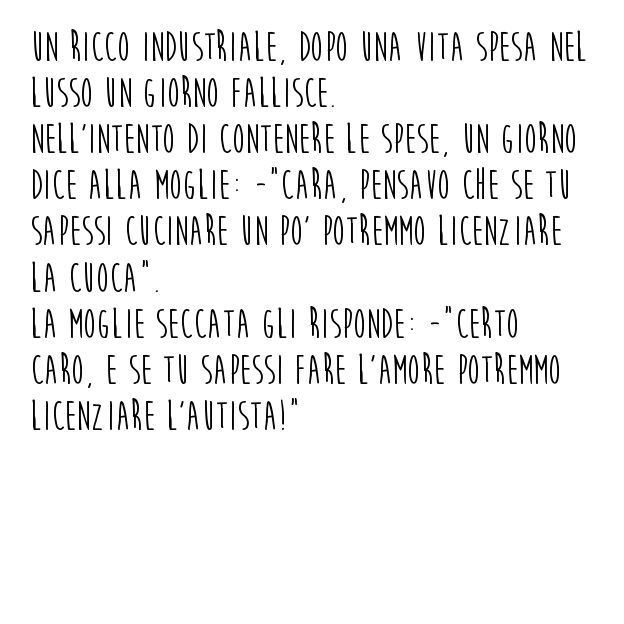 Barzelletta ricco industriale