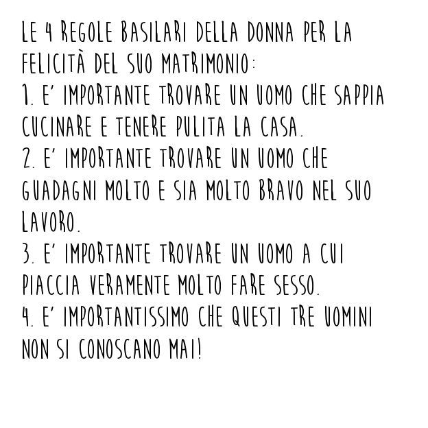 Barzelletta felicità matrimonio