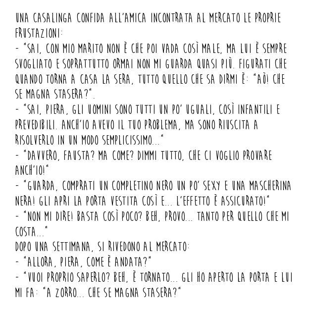 Barzelletta casaligna