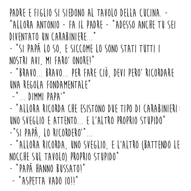 Carabinieri barzelletta