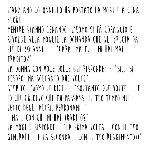 Barzelletta colonnello