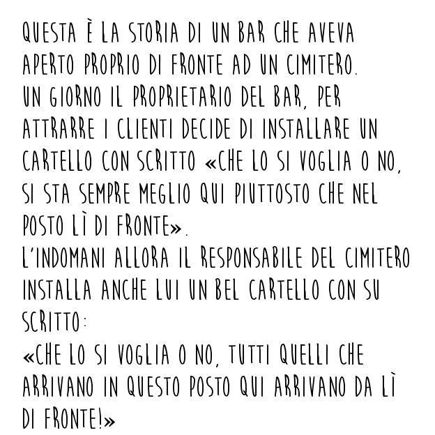Barzelletta bar cimitero