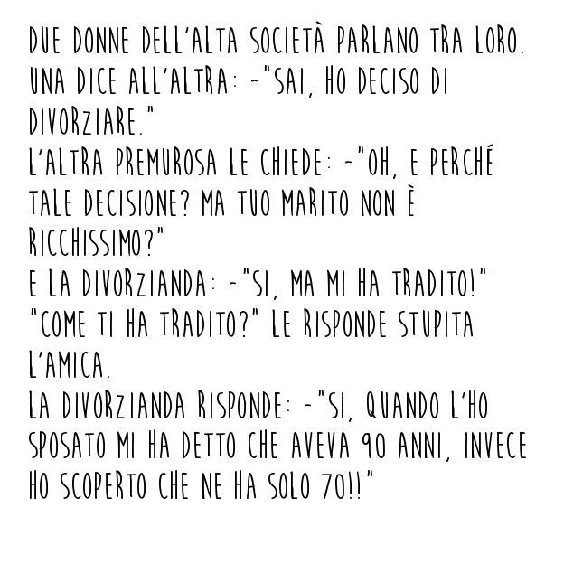 Barzelletta divorzianda