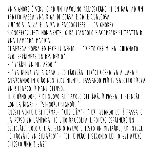 Barzelletta genio della lampada