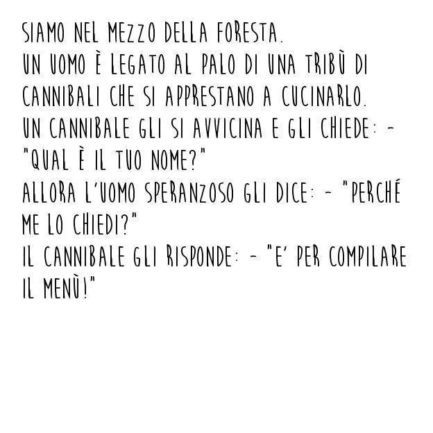 Barzelletta cannibali