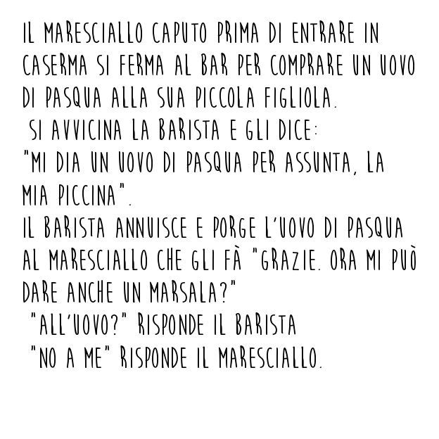 Barzelletta maresciallo carabinieri