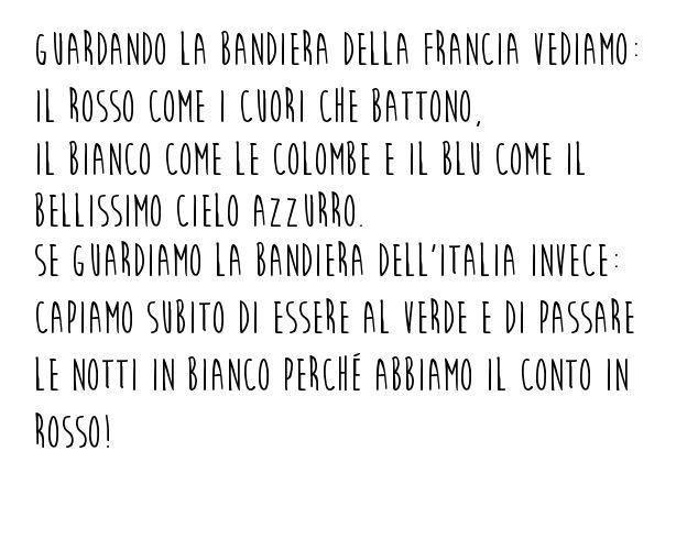 La bandiera barzelletta