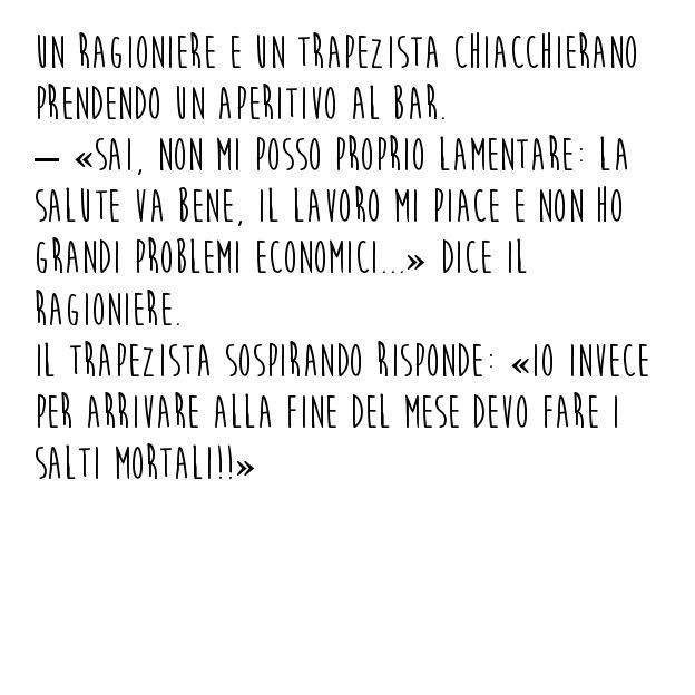 Barzelletta trapezista