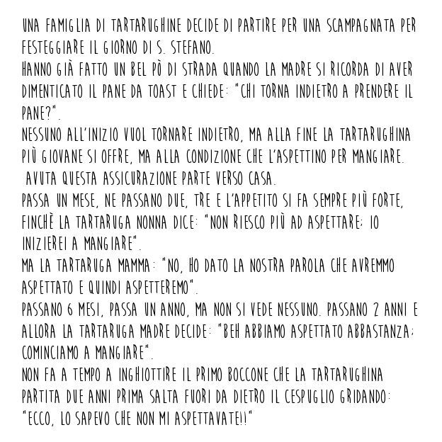 Barzelletta tartatughine