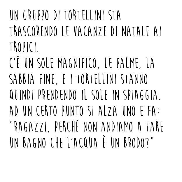 Barzelletta tortellini